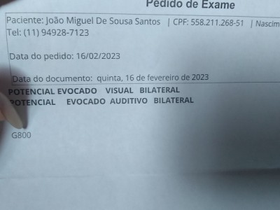 Ajuda para exames medicos